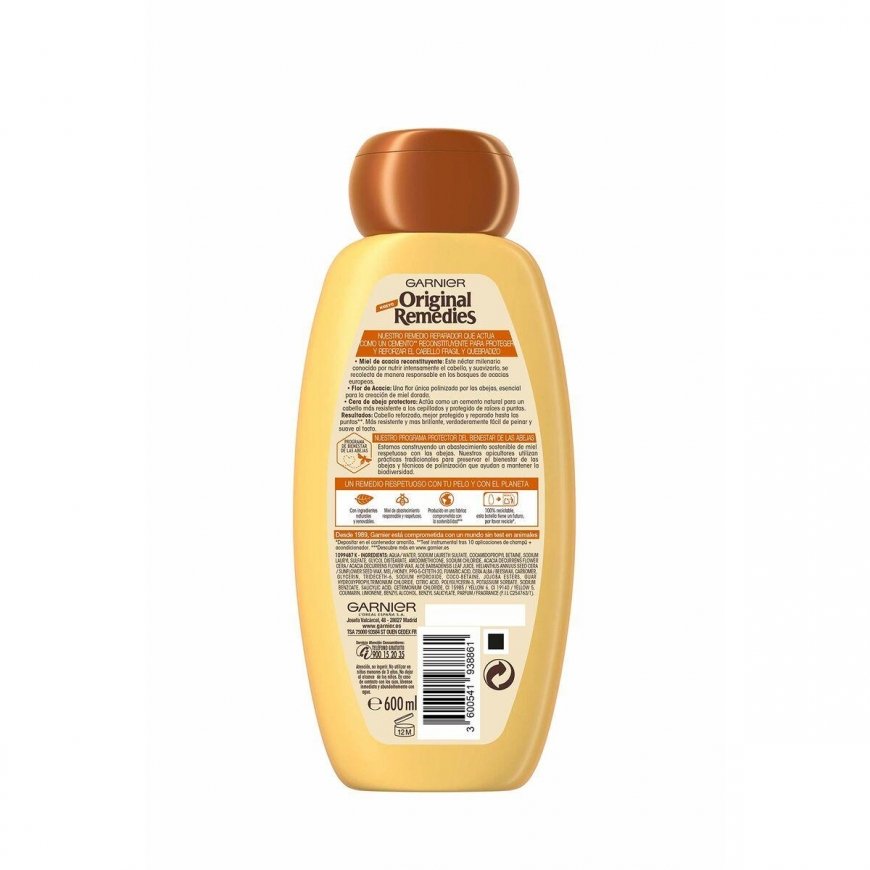 "Garnier Original Remedies Honey Treasures" shampoo 600ml – 4