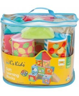 K´s KIDS Soft educational shapes, 14 pcs.