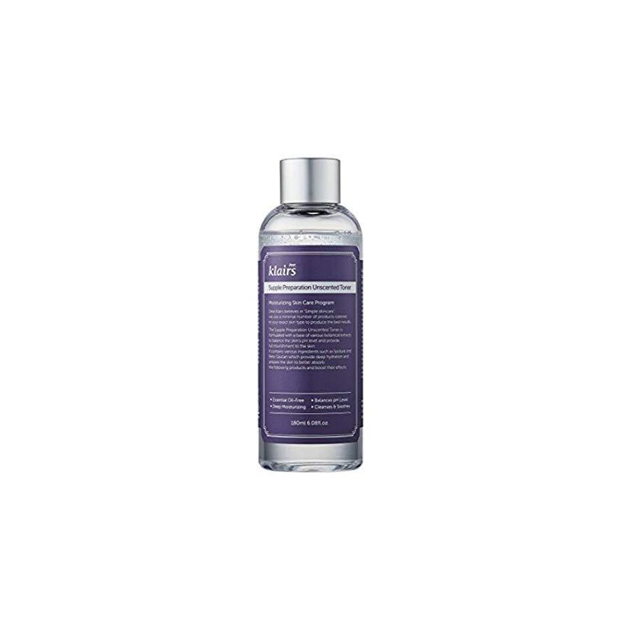 "Klairs Supple Preparation" tonikas be kvapo 180ml – 2