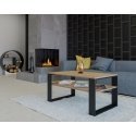 Topeshop MODERN 1P ART CZ kafijas galdiņš, stilīgs galdiņš Taisnstūra forma 2 kāja (-s)