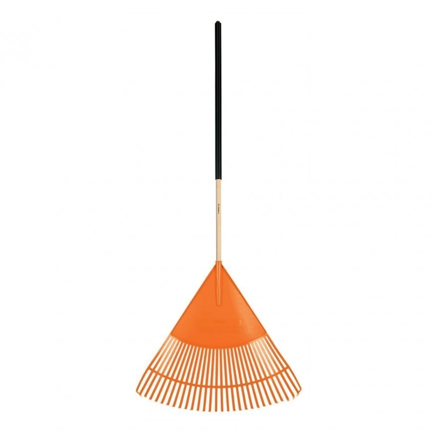 Leaf rake with 30 plastic teeth Truper®