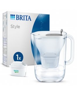 Brita 1051449 veefilter Kannuga veefilter 2,4 l Läbipaistev, Valge