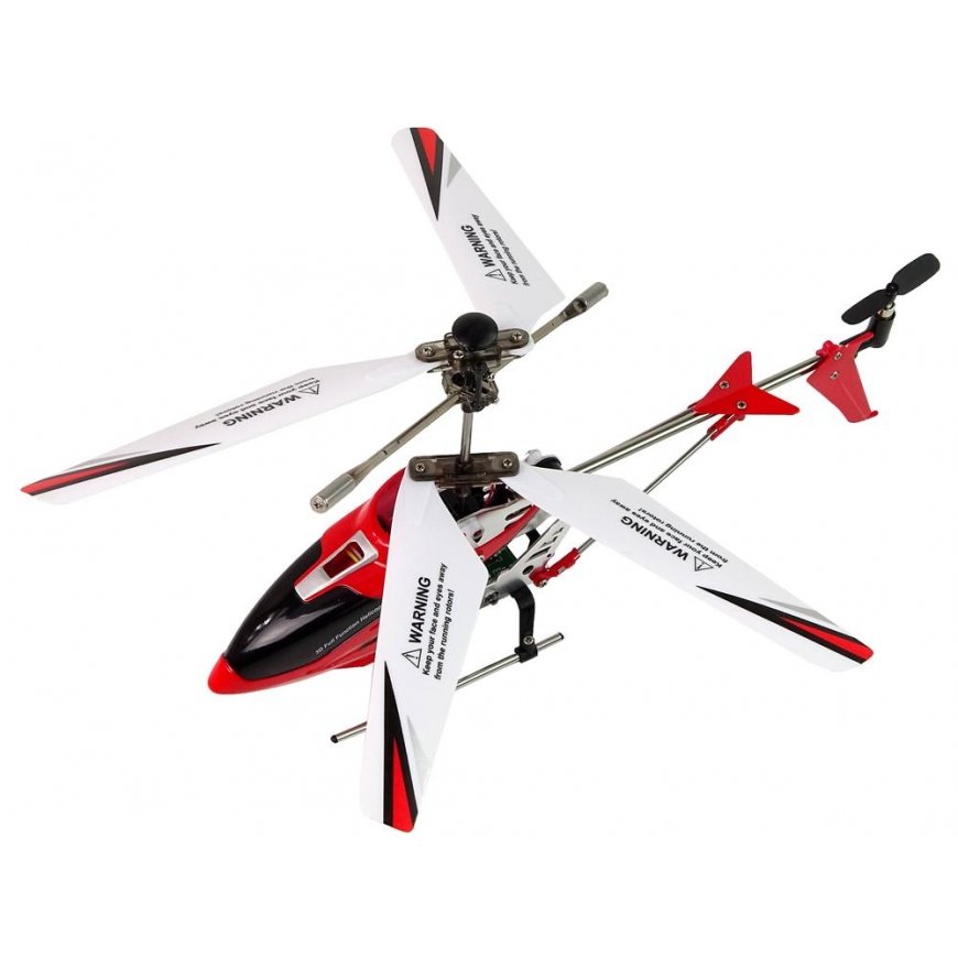 SYMA S107H nuotoliniu būdu valdomas malūnsparnis 2.4G raudonas – 5