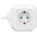 Orno 4 krypčių ilgintuvas 2P+E (Schuko), 2xUSB įkroviklis, 1,4m H05VV-F 3x1,5mm2, balta Orno 4 krypčių ilgintuvas 2P+E (Schuko), 2xUSB įkroviklis, 1,4m H05VV-F 3x1,5mm2, balta