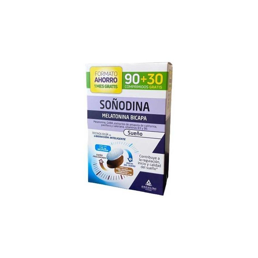 Angelini Soñodine Melatonin Bilayer 90+30 tablets – 2