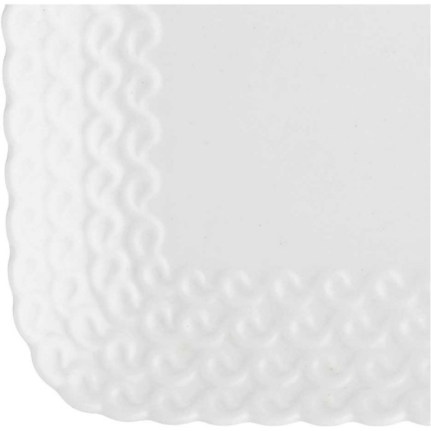 La Porcellana Bianca Taca do serwowania Momenti - White, 20 x 13 cm – 4