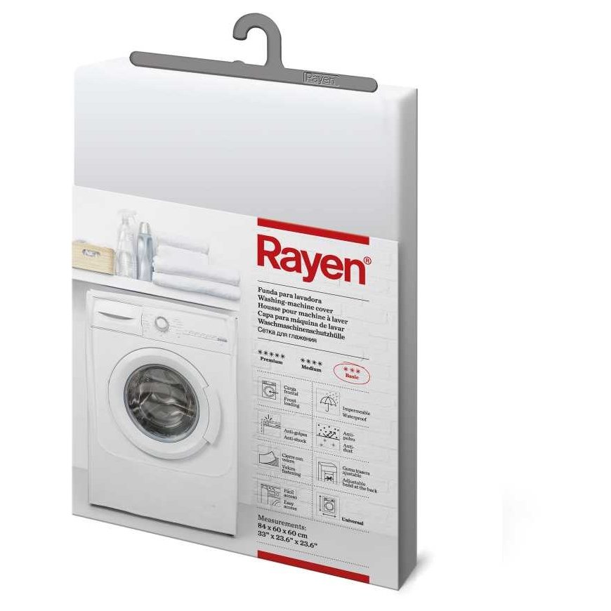 Case na pralkę ładodaną od przodu, white Rayen – 5