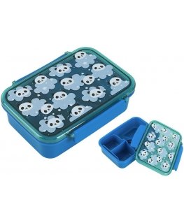 Lunch box Itotal Panda, with separation and tools