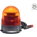 Lampa błyskowa ostrzegawcza płska 6x3w led r65 r10 12v 24v amio-03930