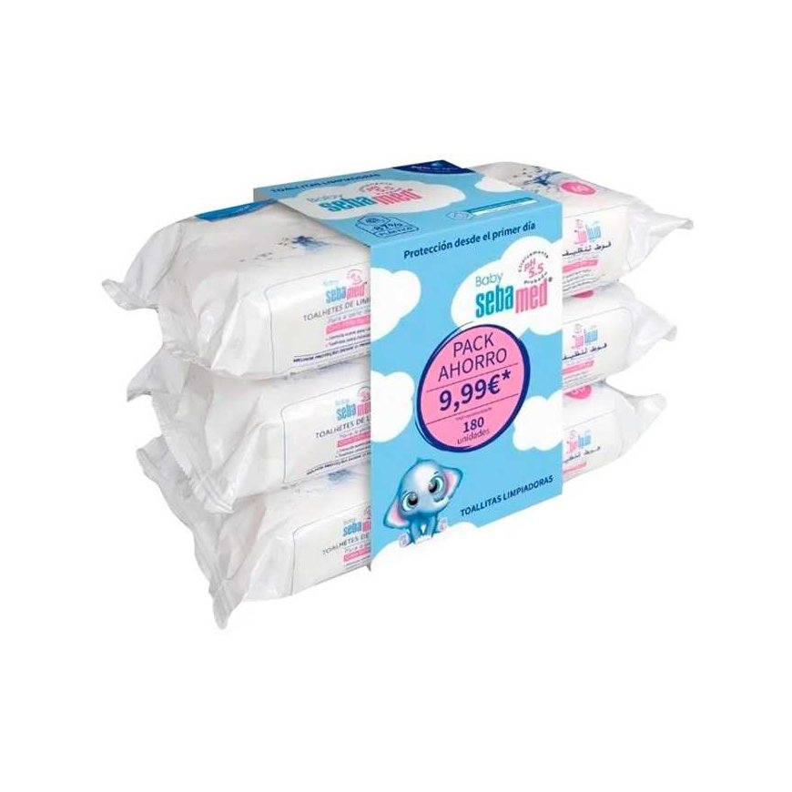 Sebamed Baby Cleansing Wipes batch 3 x 60