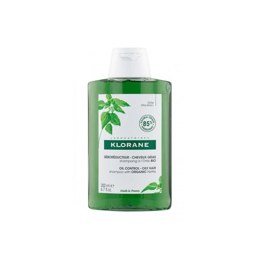 "Klorane" dilgėlių šampūnas 200ml – 2