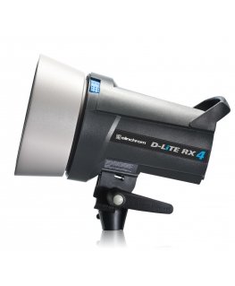 Elinchrom D-Lite RX 4 stuudiovälk 400 Ws 1/800 s Must, Hõbe