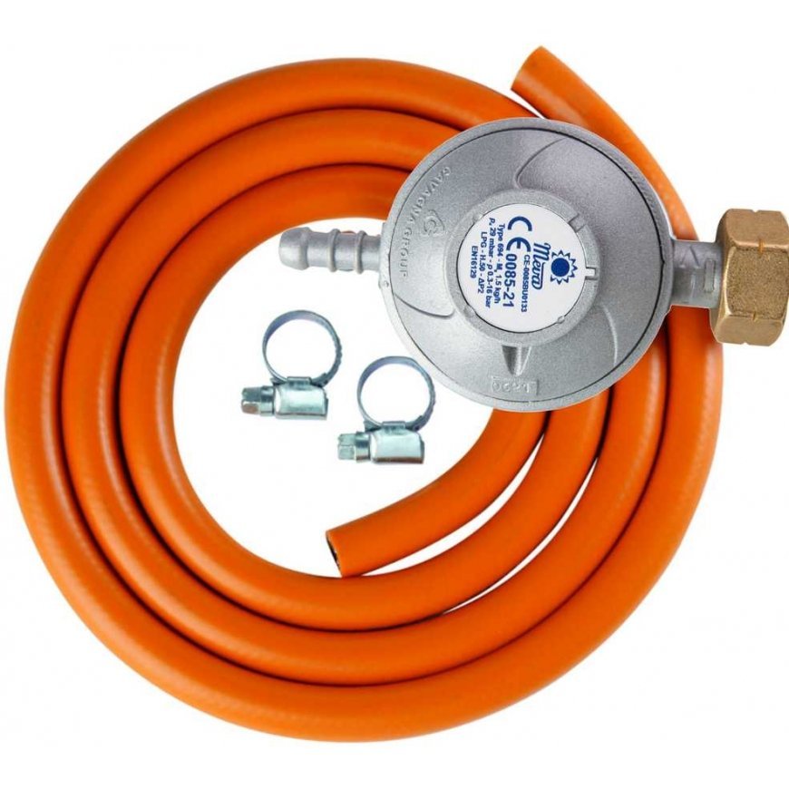 MEVA Spindulinis šildytuvas dujinis PB LPG BRI VS - Komplektas – 3