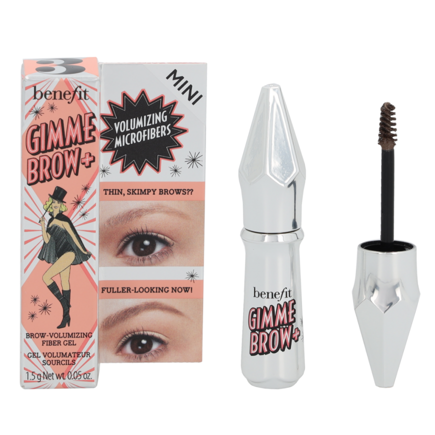Benefit Benefit Gimme Brow antakių apimtį didinantis mini Żel i pomada do brwi 1,5g 3 neutralus šviesiai rudas – 5