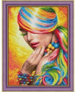 Beldizart Deimantų tapybos rinkinys „Bright Fashion“ 30*40 cm AM1837