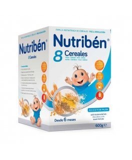 Nutribén Papilla 8 Cereals 600g