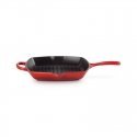 Cast iron grill pan square 26x26cm red Cast iron grill pan square 26x26cm red