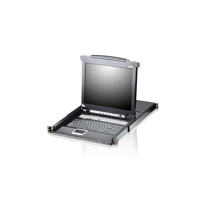 ATEN CL5708M KVM jungiklis Stovo montavimas Juoda