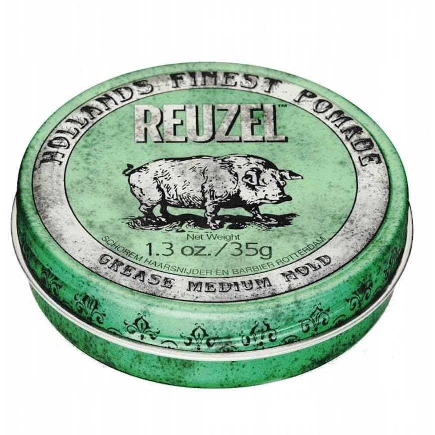 Reuzel Grease Medium Hold Pomade plaukų formavimo pomada 35g – 5