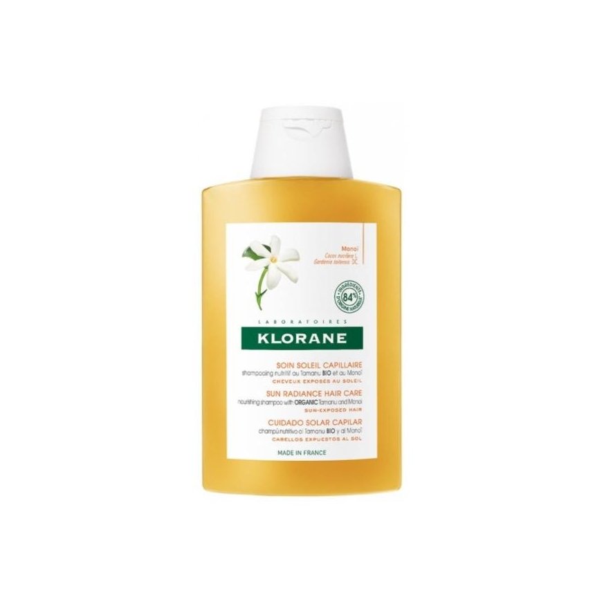 "Klorane" nourishing shampoo with Monoï and Tamanu Bio 200ml