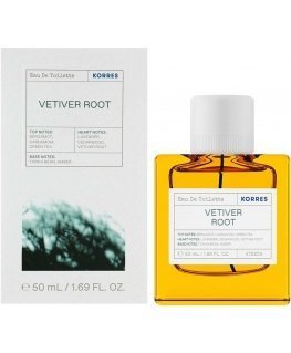 Korres Vetiver Root EDT Eau de Toilette Unisex, 50 ml