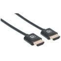 Manhattan 394406 HDMI-kaapeli 0,5 m HDMI-tyyppi A (vakio) Musta Manhattan 394406 HDMI-kaapeli 0,5 m HDMI-tyyppi A (vakio) Musta
