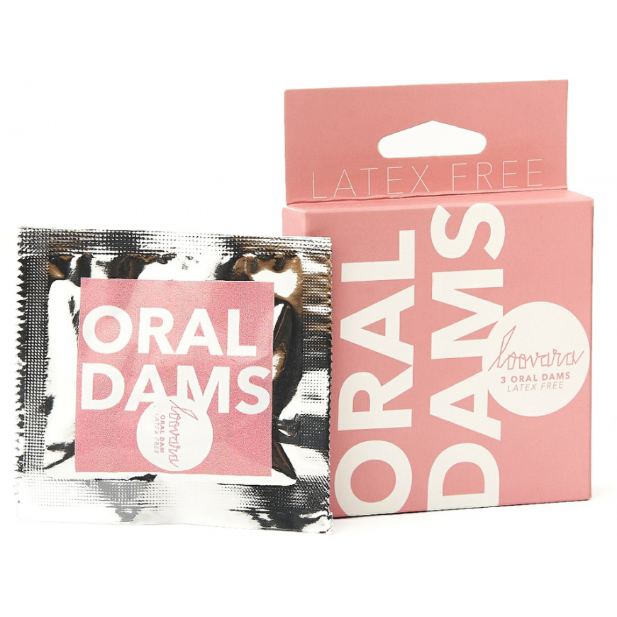 Loovara Oral Dams maseczki do seksu oralnego 3 pcs.. – 2