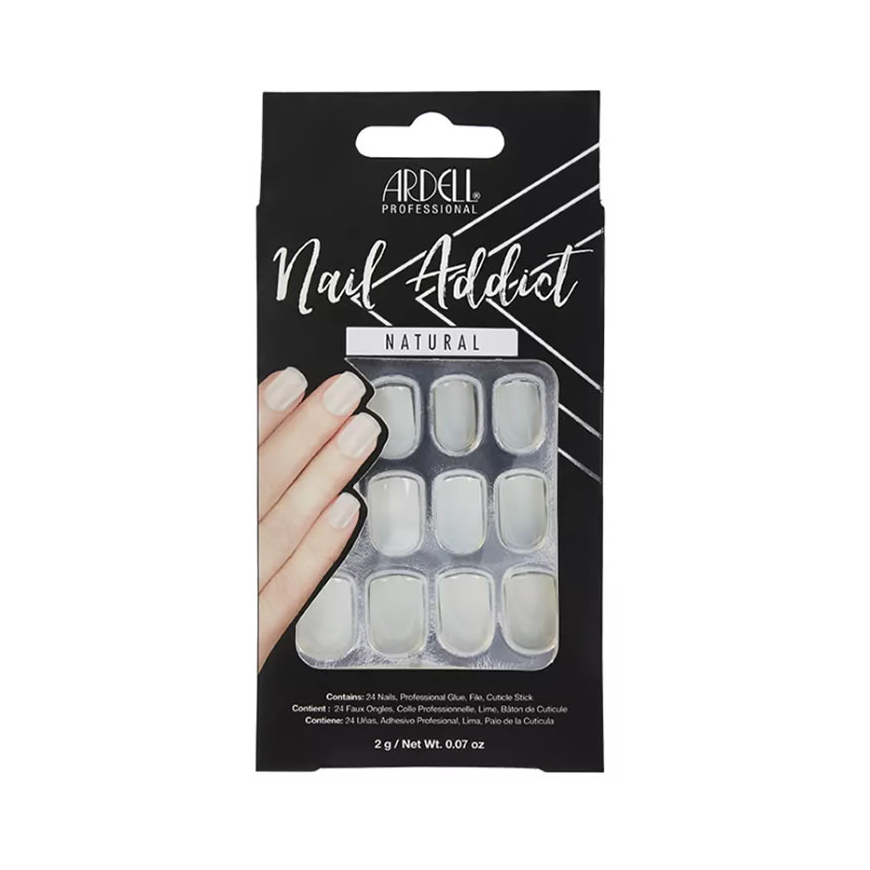 Ardell Nail Addict Natural Squared 1 U