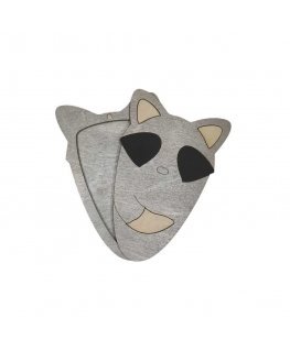 Siarhei Ausianikau ind. activity pg. certificate no. 1130904 Scissor case "Raccoon" KF058/8