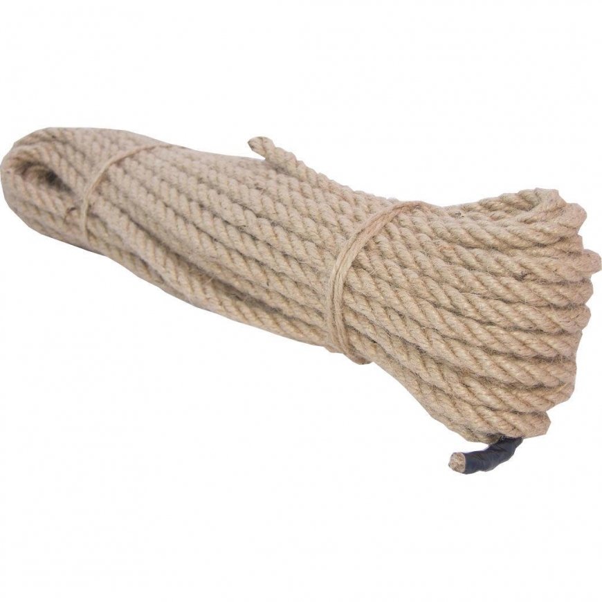 Profix 60842 Jute rope, diameter 16mm, length 20m