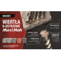 Drill for MAKITA drills SDS MAX 28x 400x 540mm MAXI MAK 6-OSTRZOWE Drill for MAKITA drills SDS MAX 28x 400x 540mm MAXI MAK 6-OSTRZOWE