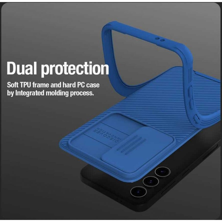 Dėklas Nillkin CamShield Pro Samsung S926 S24 Plus mėlynas – 3