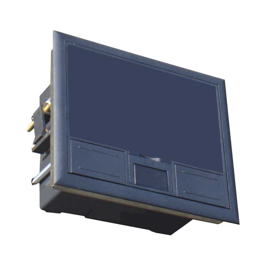 Orno Puszka podłogowa na gniazda modulowe 4 x 45x45mm or 8 x 22.5x45mm, cover: plastic, black