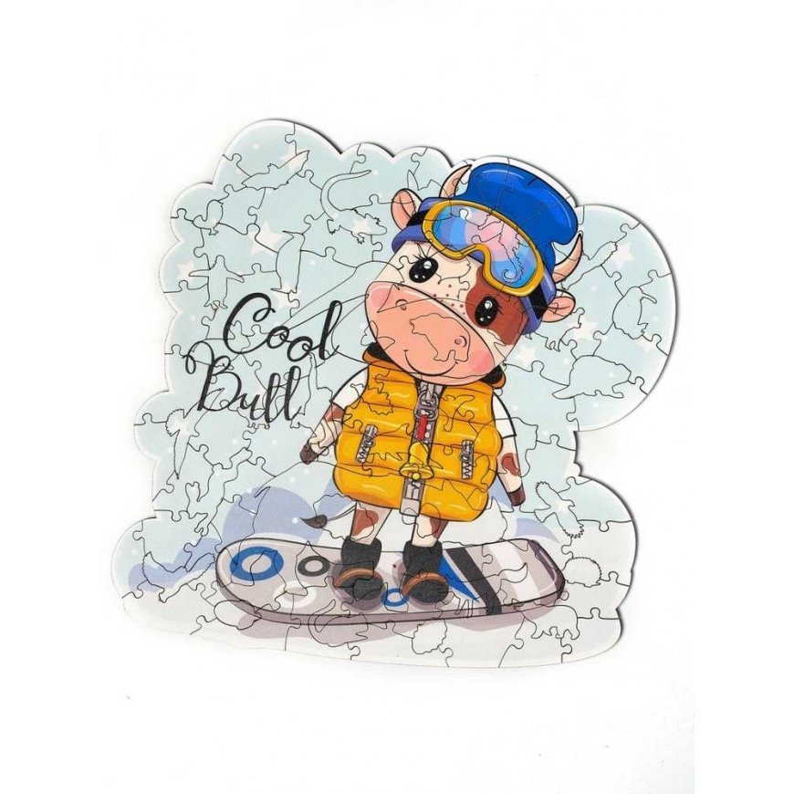 Beldizart Puzzle Beldizart Bull on a