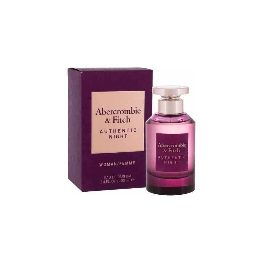 Abercrombie & Fitch Authentic Night Women EDP parfumuotas vanduo moterims, 100 ml – 2