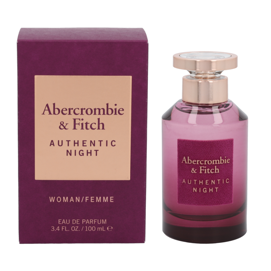 Abercrombie & Fitch Authentic Night Women EDP eau de parfum for women, 100 ml – 4