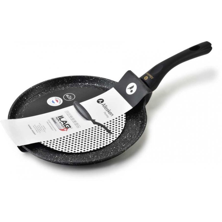 PETRAŽOLĖS Keptuvė blynams 26cm ALLESKEN ILAG BASIC danga – 5