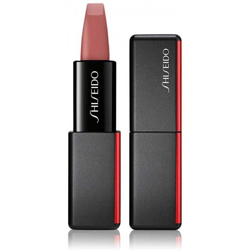 Shiseido ModernMatte Powder matiniai lūpų dažai, 4g, Spalva: 506 Disrobed – 2