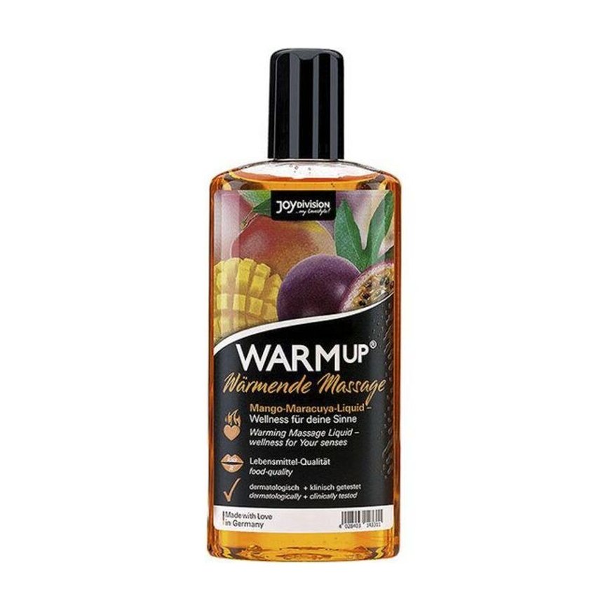 Joydivision AQUAGLIDE WARMUP MANGO AND MARACUYA MASSAGE OIL 150 ml – 2