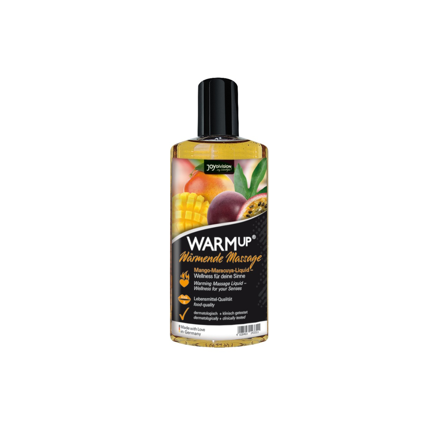 Joydivision AQUAGLIDE WARMUP MANGO AND MARACUYA MASSAGE OIL 150 ml – 3