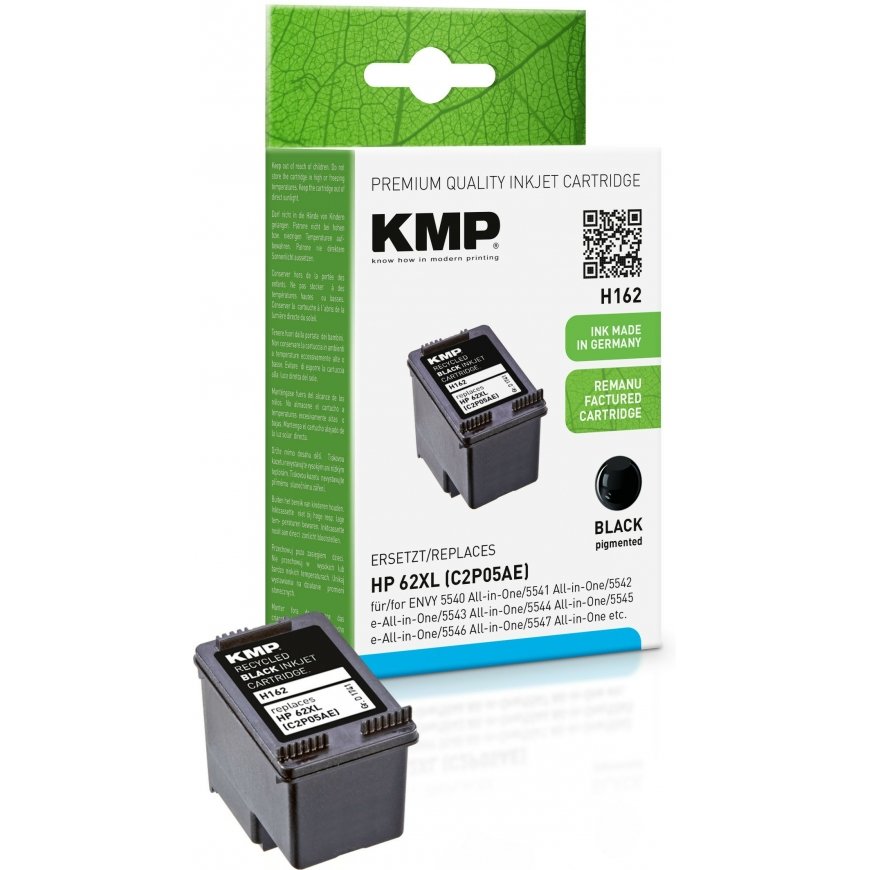 KMP H162 tindikassett Must