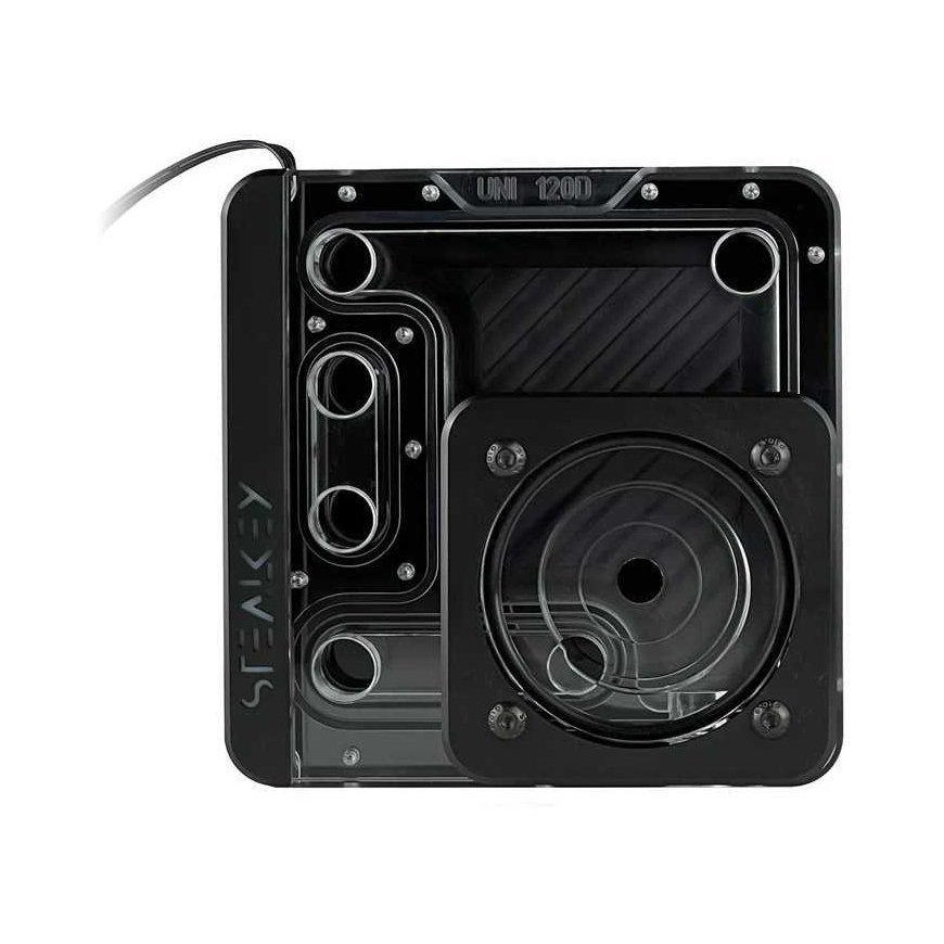 Stealkey Customs SK-UNI 120D Distroplate D-RGB - Black Edition – 2