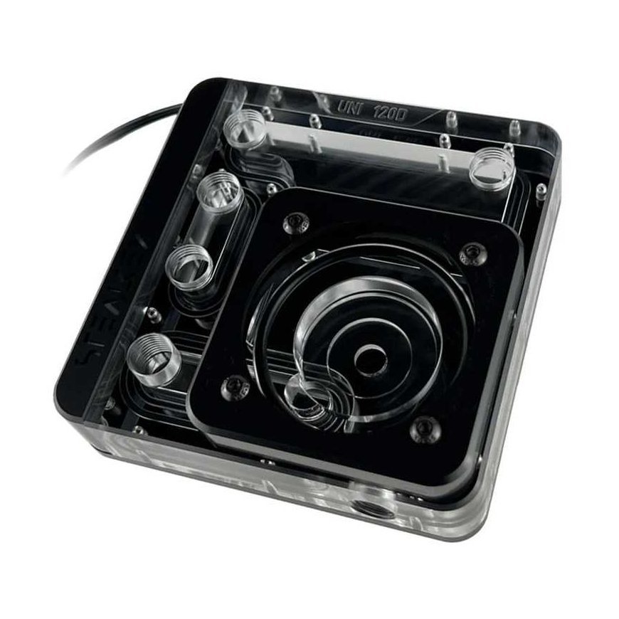Stealkey Customs SK-UNI 120D Distroplate D-RGB - Juodas Edition – 3