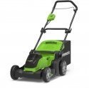 Lawnmower Greenworks G40LM41K2 40 V 1x2.0 Ah battery. Lawnmower Greenworks G40LM41K2 40 V 1x2.0 Ah battery.