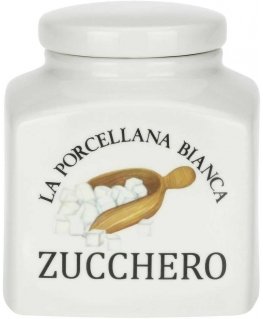 La Porcellana Bianca Pojemnik na cukier w kostce Conserva - White, 1.1 ltr