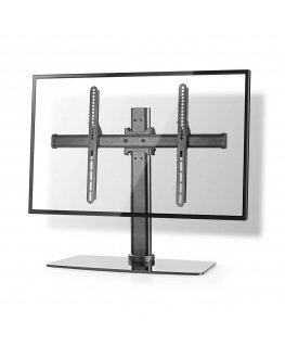 Nedis TVSM2330BK monitoriaus laikiklis arba stovas 165,1 cm (65") Juoda Stalas