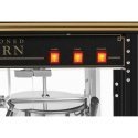 Royal Catering Retro kukurūzų spragėsių aparatas TEFLON 1600 W 5-6kg/h - juodas ir auksinis Royal Catering Retro kukurūzų spragėsių aparatas TEFLON 1600 W 5-6kg/h - juodas ir auksinis