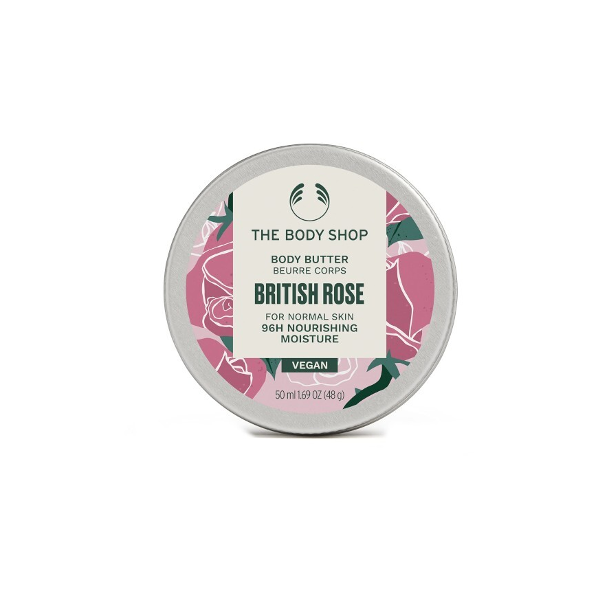 The Body Shop British Rose Body Butter - Oily butter for normal skin