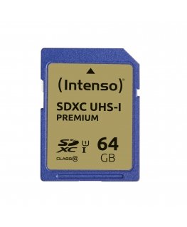 Intenso 3421490 mälukaart 64 GB SDXC UHS-I Klass 10