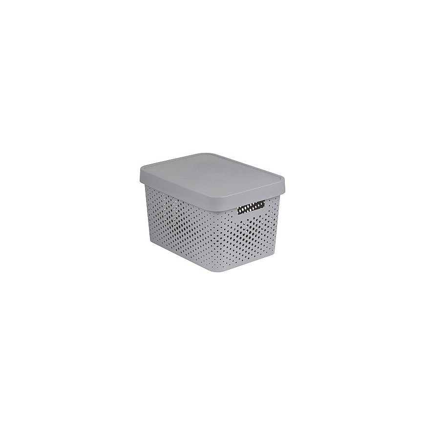 Curver Infinity Recycled 17L 36x27x22cm grey